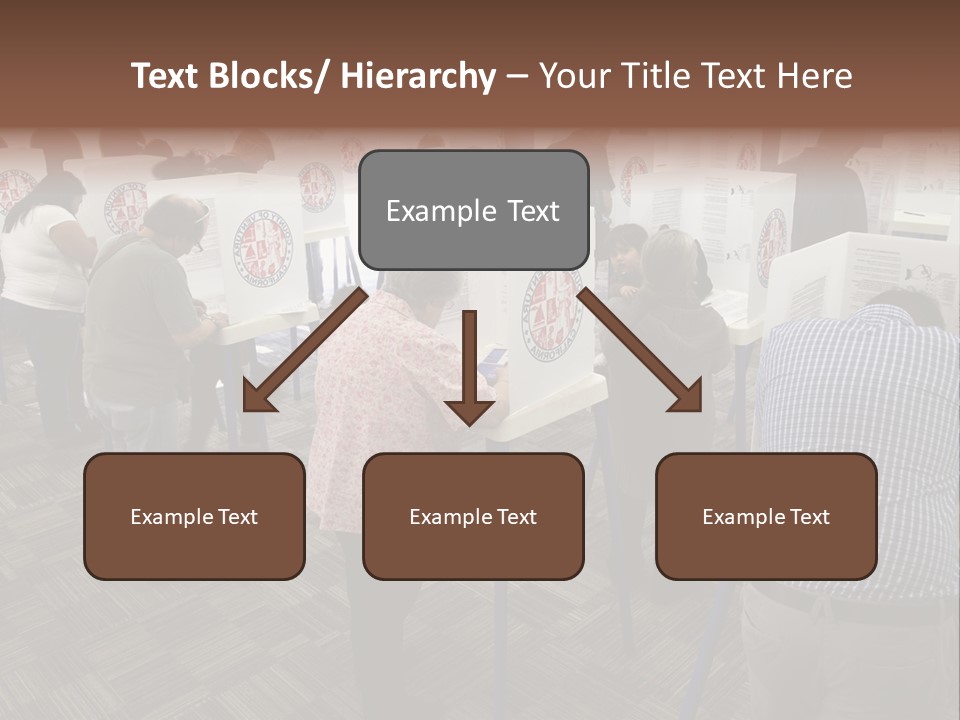 Booths Polling Place Voting PowerPoint Template