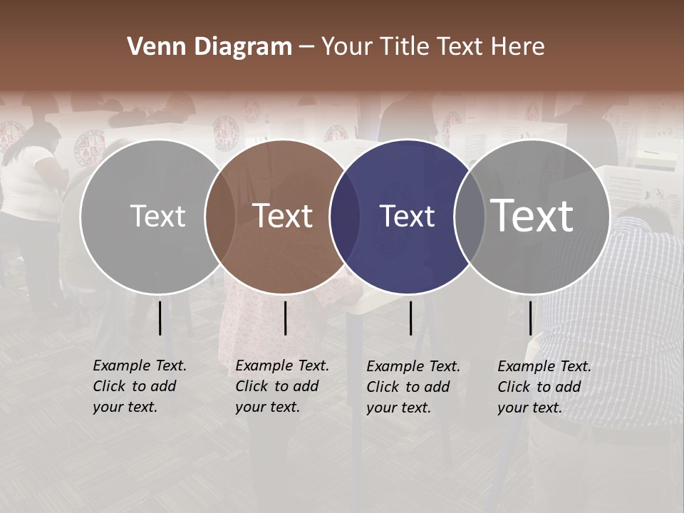 Booths Polling Place Voting PowerPoint Template