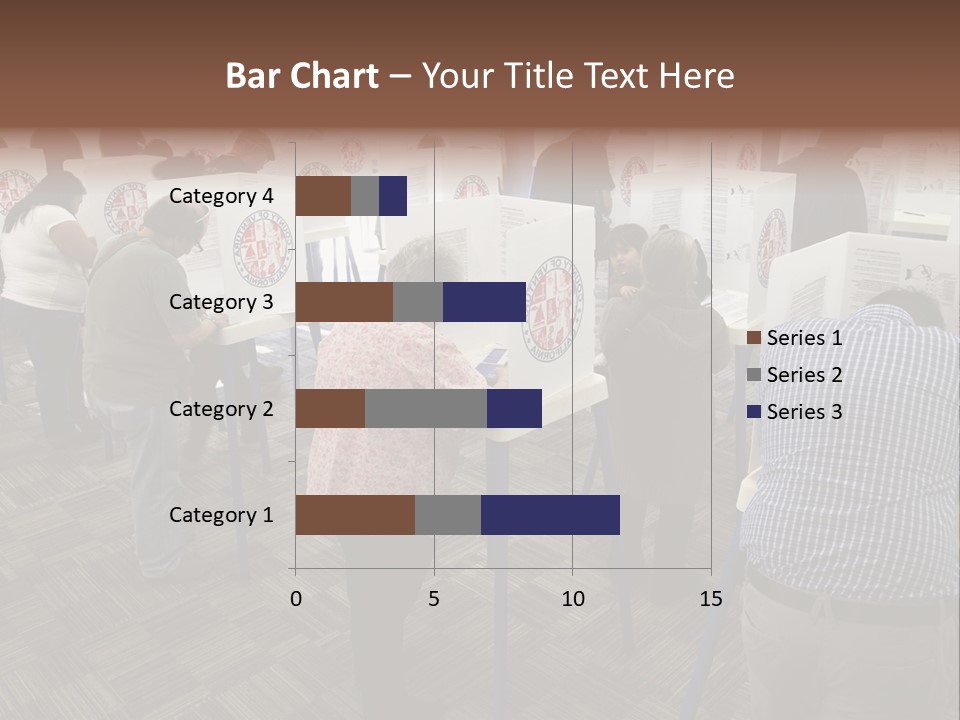 Booths Polling Place Voting PowerPoint Template