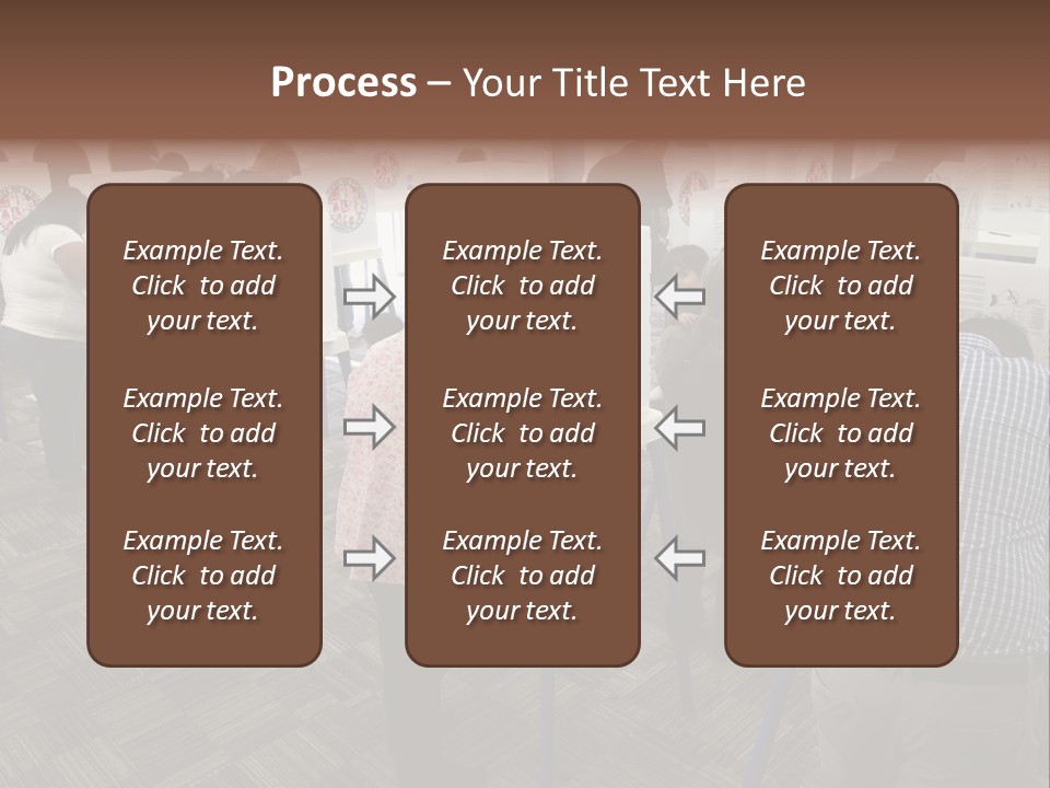 Booths Polling Place Voting PowerPoint Template
