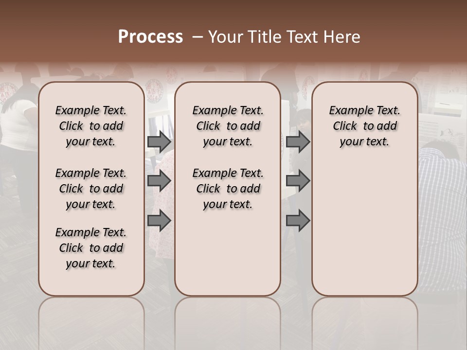 Booths Polling Place Voting PowerPoint Template
