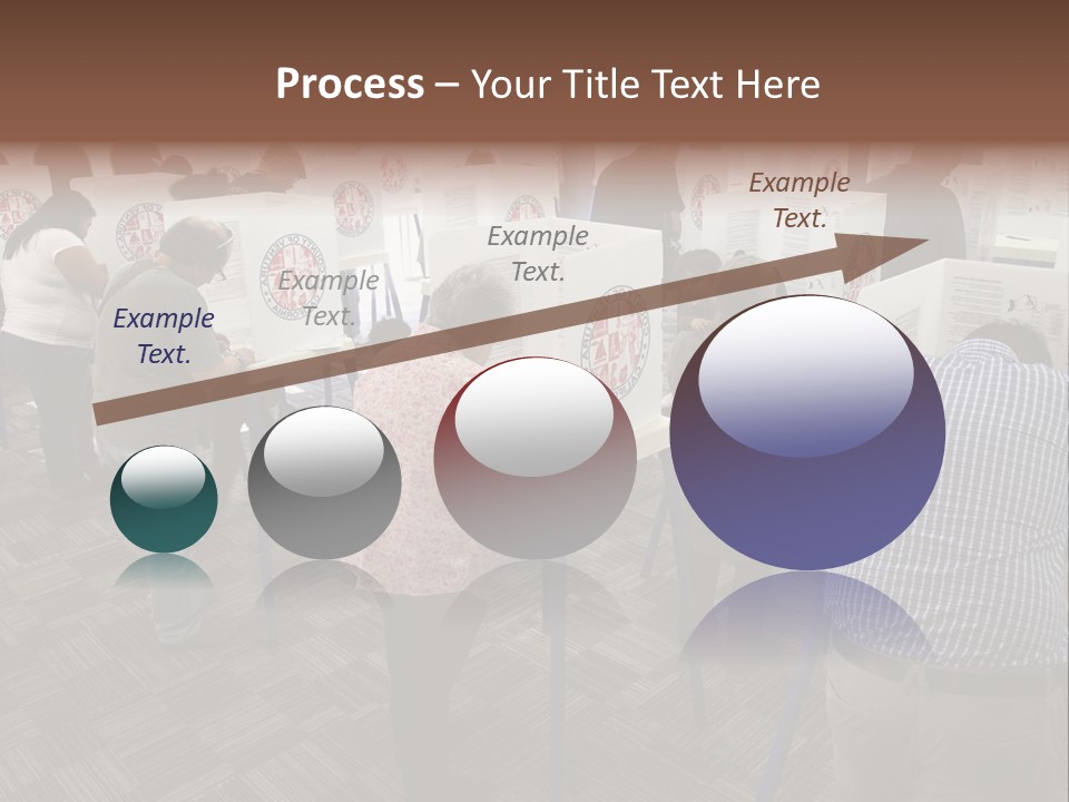 Booths Polling Place Voting PowerPoint Template