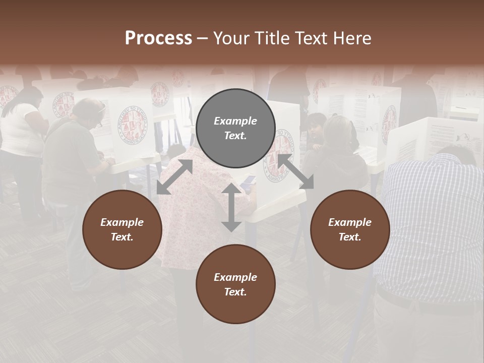 Booths Polling Place Voting PowerPoint Template