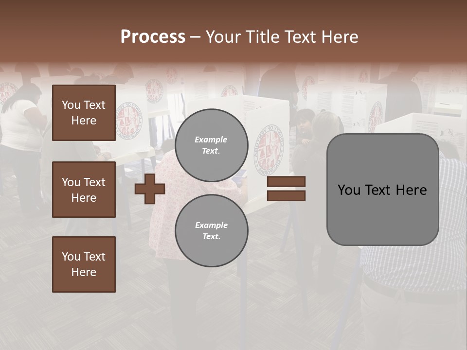 Booths Polling Place Voting PowerPoint Template