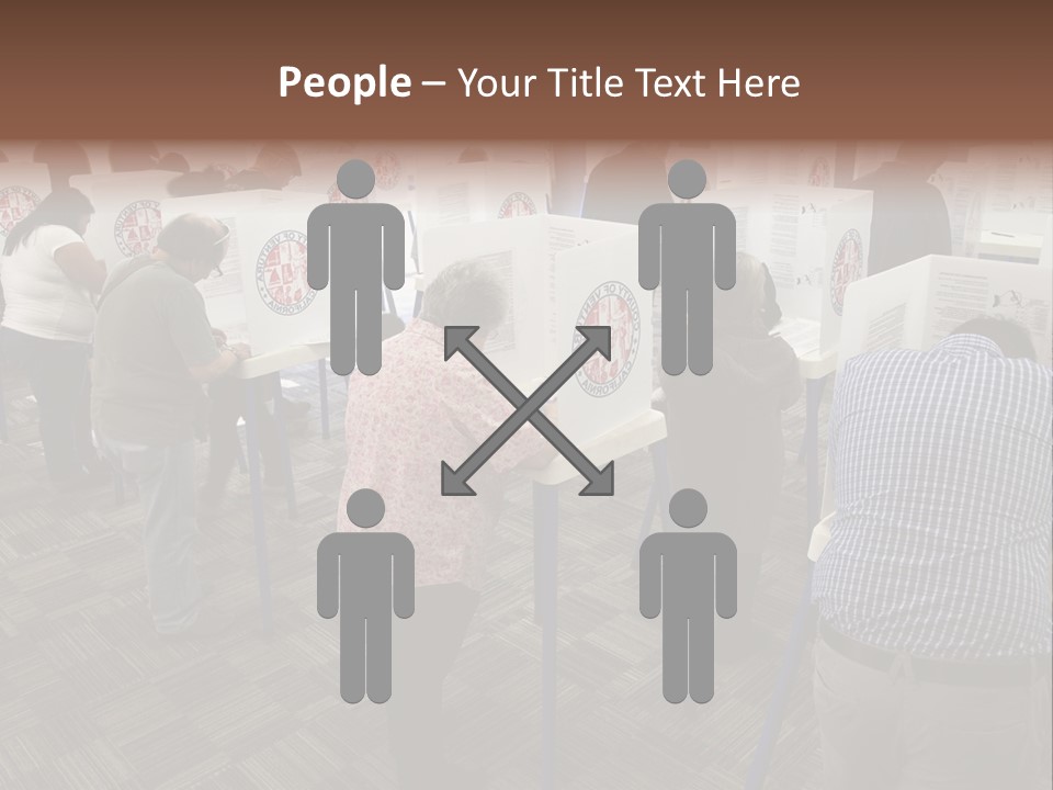 Booths Polling Place Voting PowerPoint Template