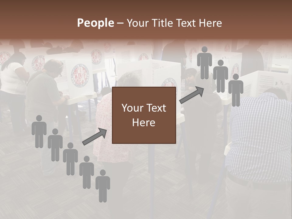 Booths Polling Place Voting PowerPoint Template
