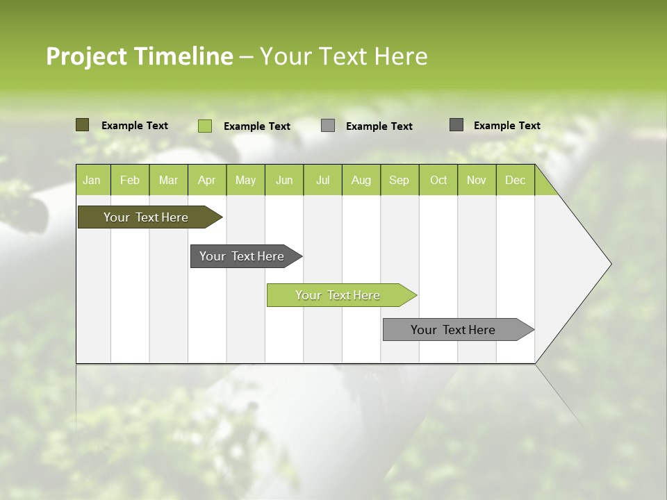 Plant Color Vitamins PowerPoint Template
