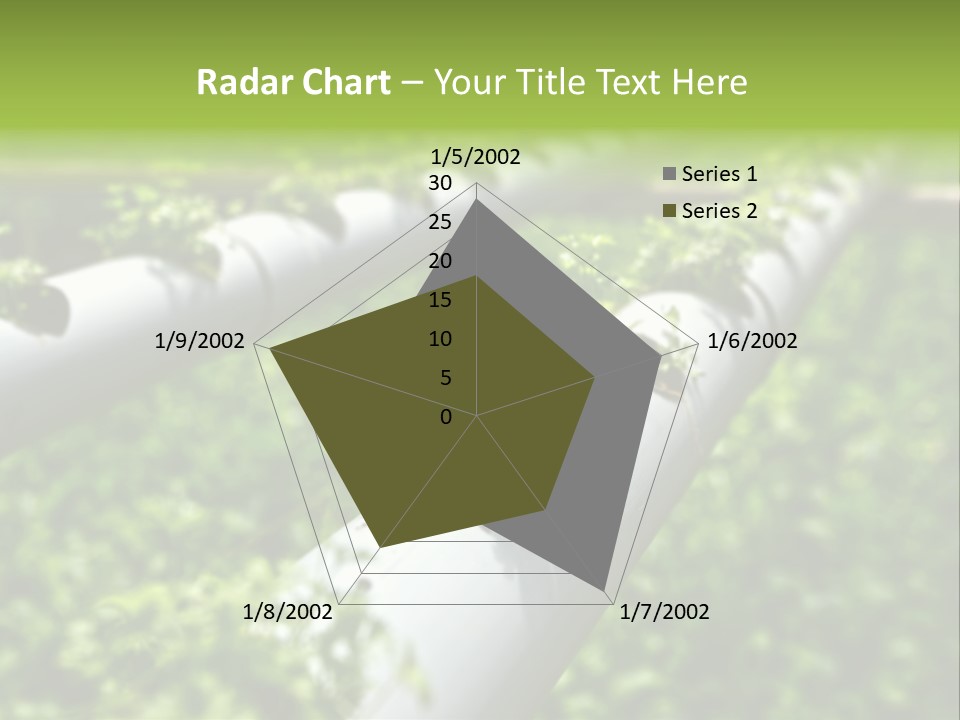 Plant Color Vitamins PowerPoint Template