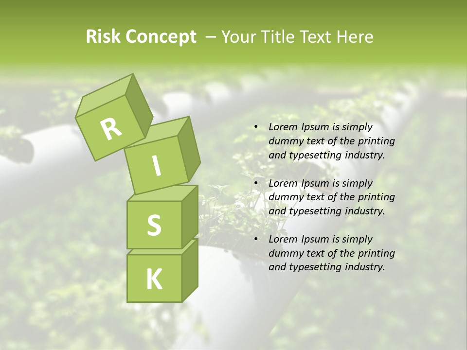 Plant Color Vitamins PowerPoint Template