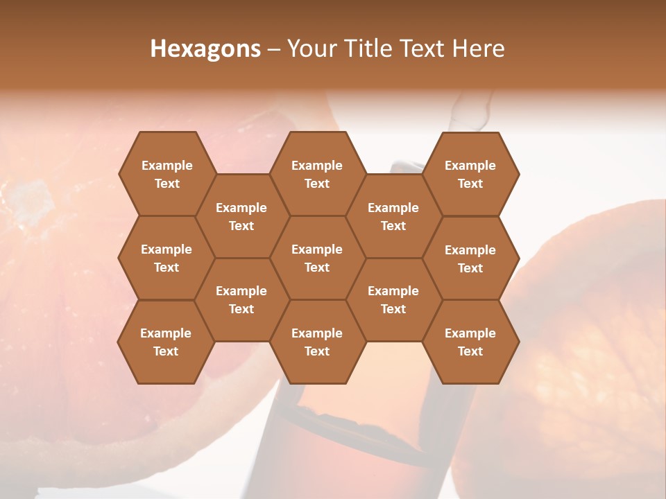 Bottle Fragrance Massage Oil PowerPoint Template