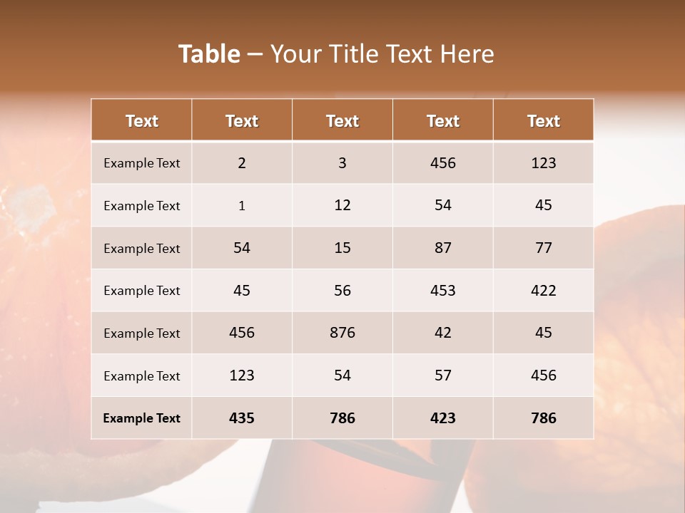 Bottle Fragrance Massage Oil PowerPoint Template