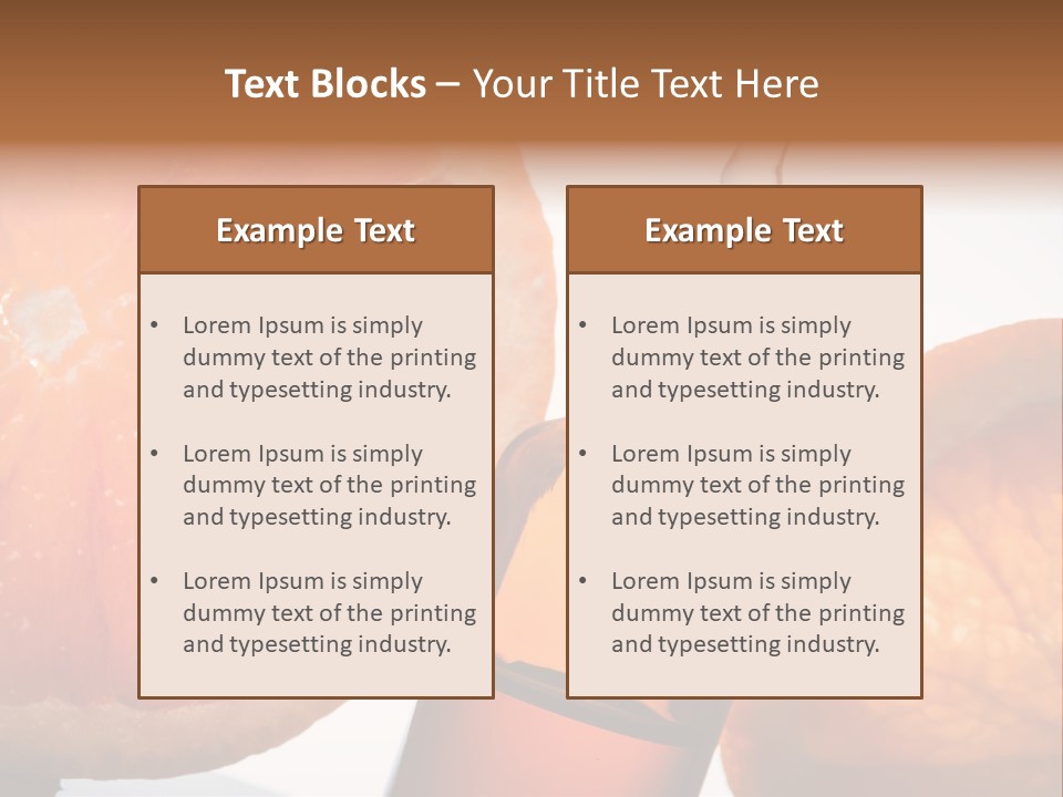 Bottle Fragrance Massage Oil PowerPoint Template