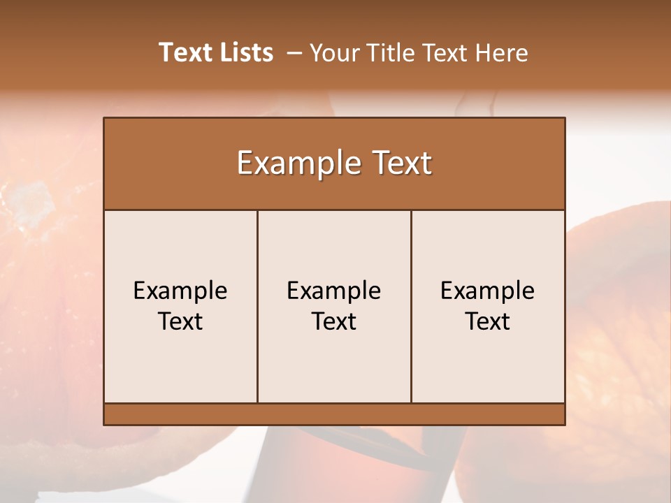Bottle Fragrance Massage Oil PowerPoint Template