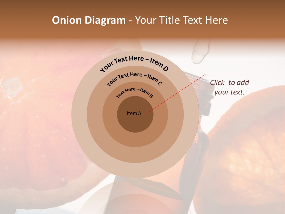 Bottle Fragrance Massage Oil PowerPoint Template