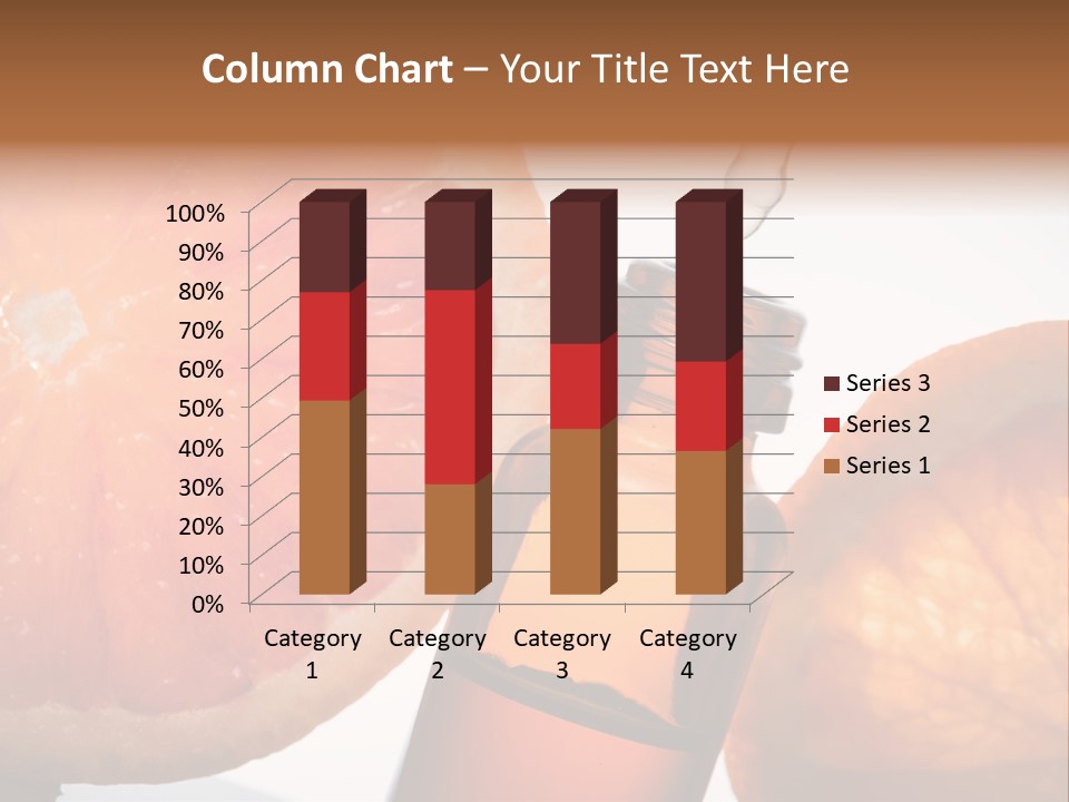 Bottle Fragrance Massage Oil PowerPoint Template