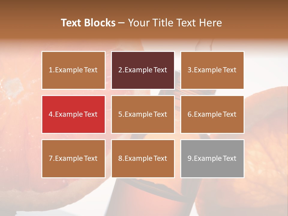 Bottle Fragrance Massage Oil PowerPoint Template