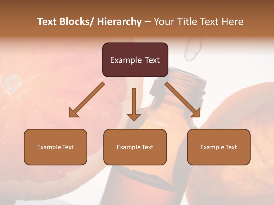 Bottle Fragrance Massage Oil PowerPoint Template