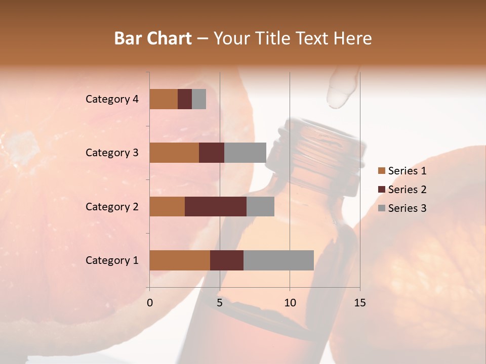 Bottle Fragrance Massage Oil PowerPoint Template