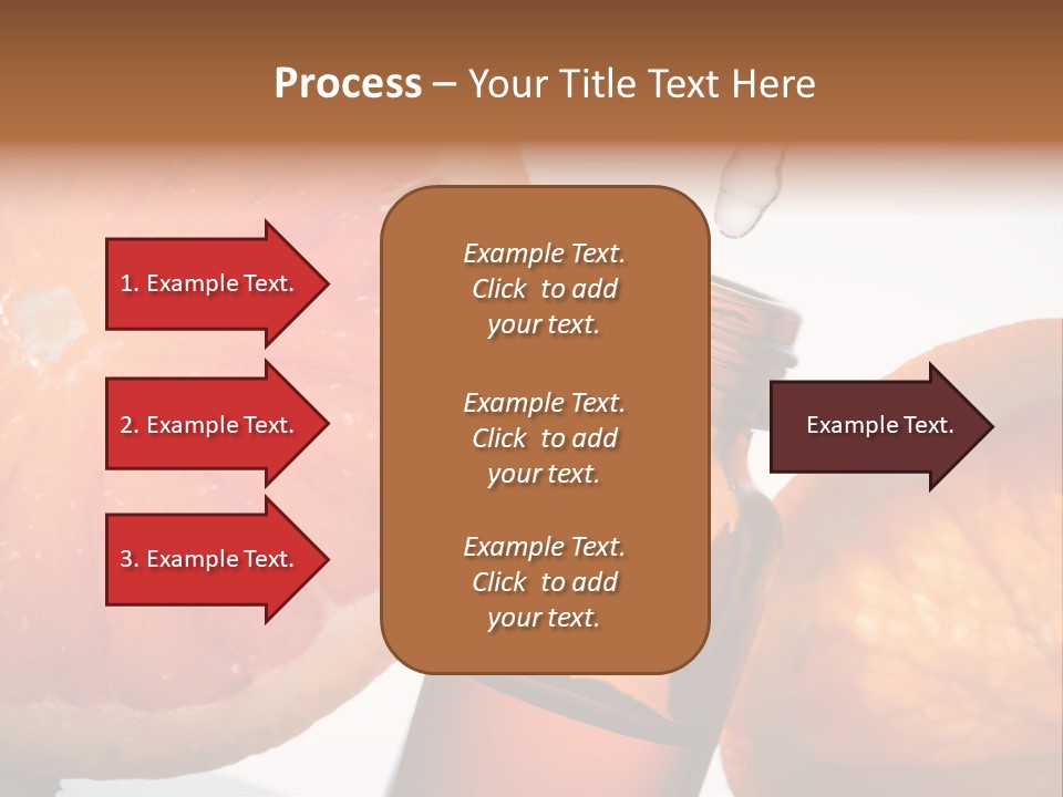 Bottle Fragrance Massage Oil PowerPoint Template