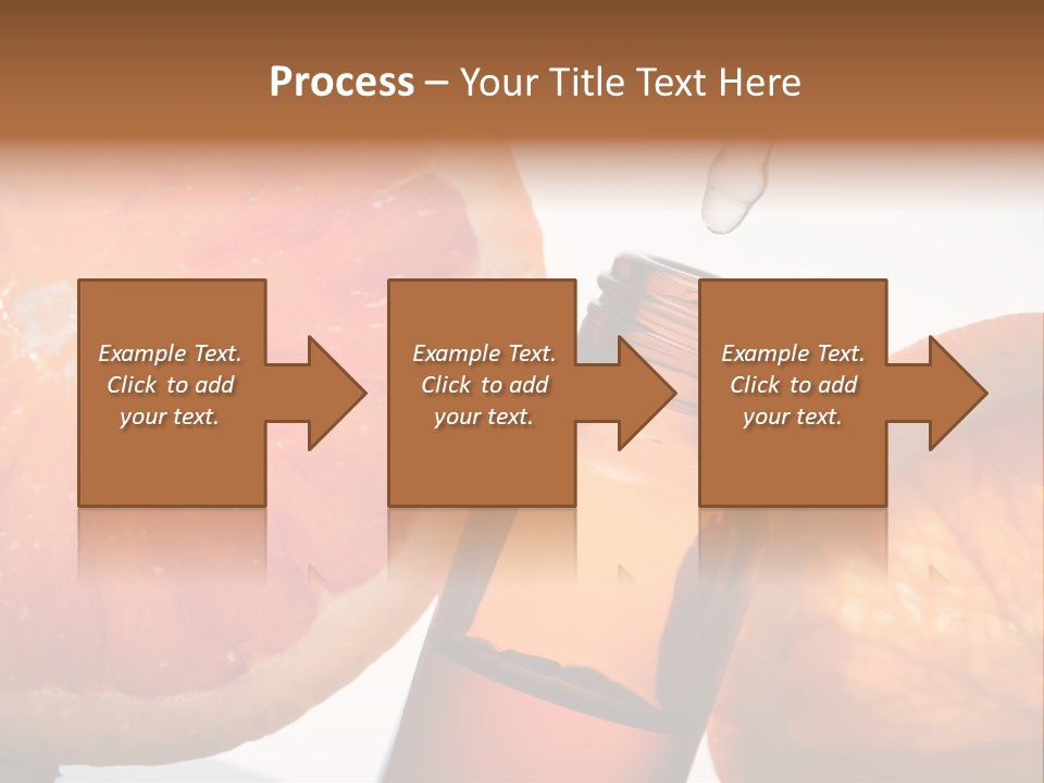 Bottle Fragrance Massage Oil PowerPoint Template