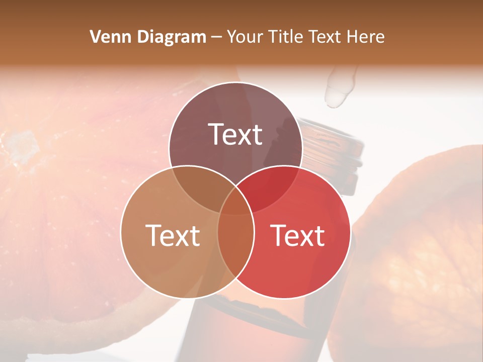 Bottle Fragrance Massage Oil PowerPoint Template