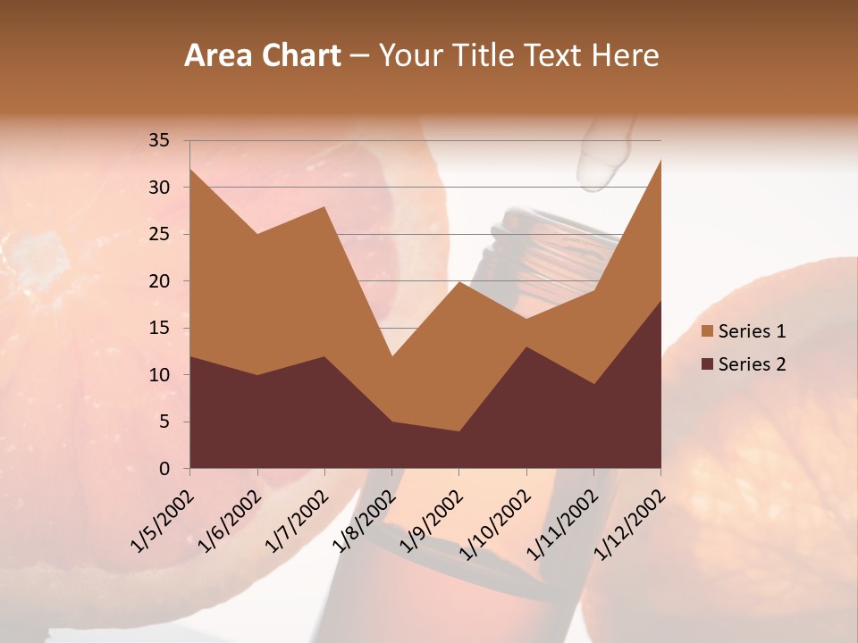 Bottle Fragrance Massage Oil PowerPoint Template