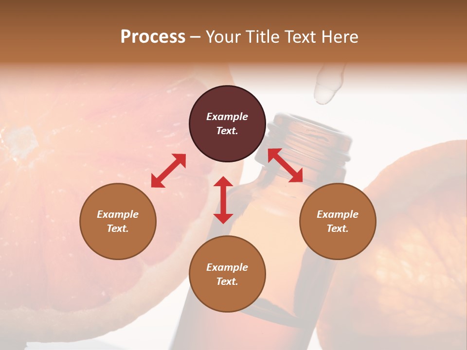 Bottle Fragrance Massage Oil PowerPoint Template