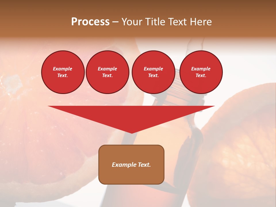 Bottle Fragrance Massage Oil PowerPoint Template