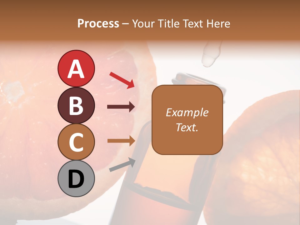 Bottle Fragrance Massage Oil PowerPoint Template