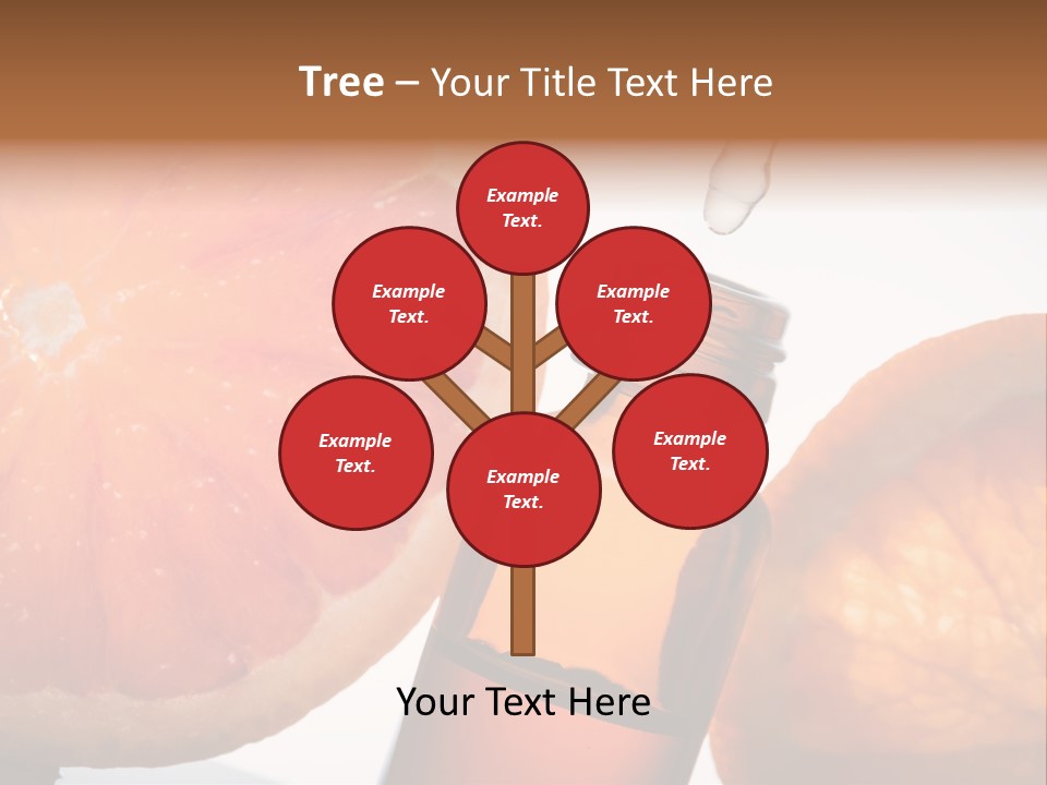 Bottle Fragrance Massage Oil PowerPoint Template