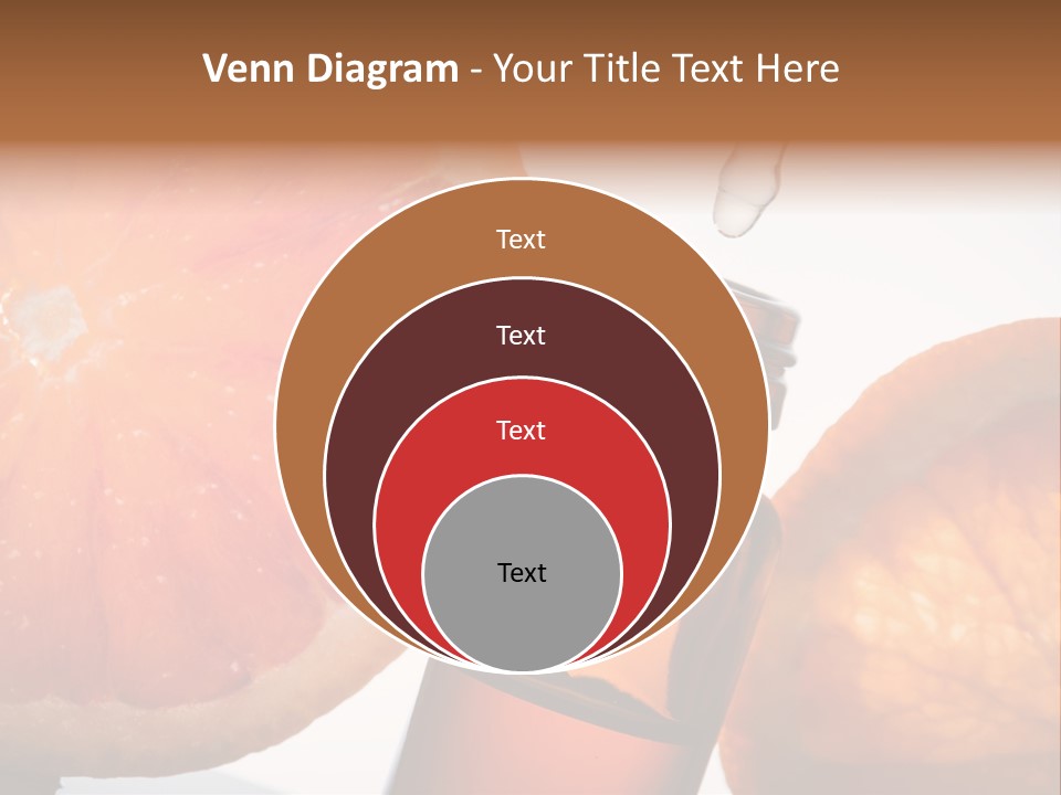 Bottle Fragrance Massage Oil PowerPoint Template