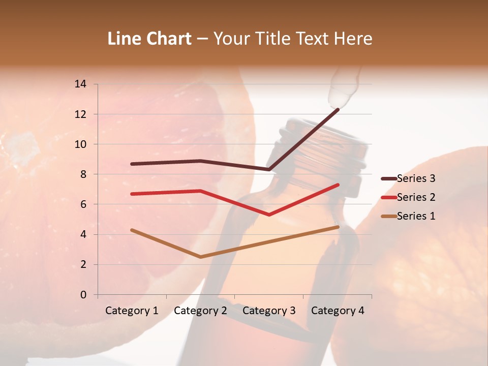 Bottle Fragrance Massage Oil PowerPoint Template