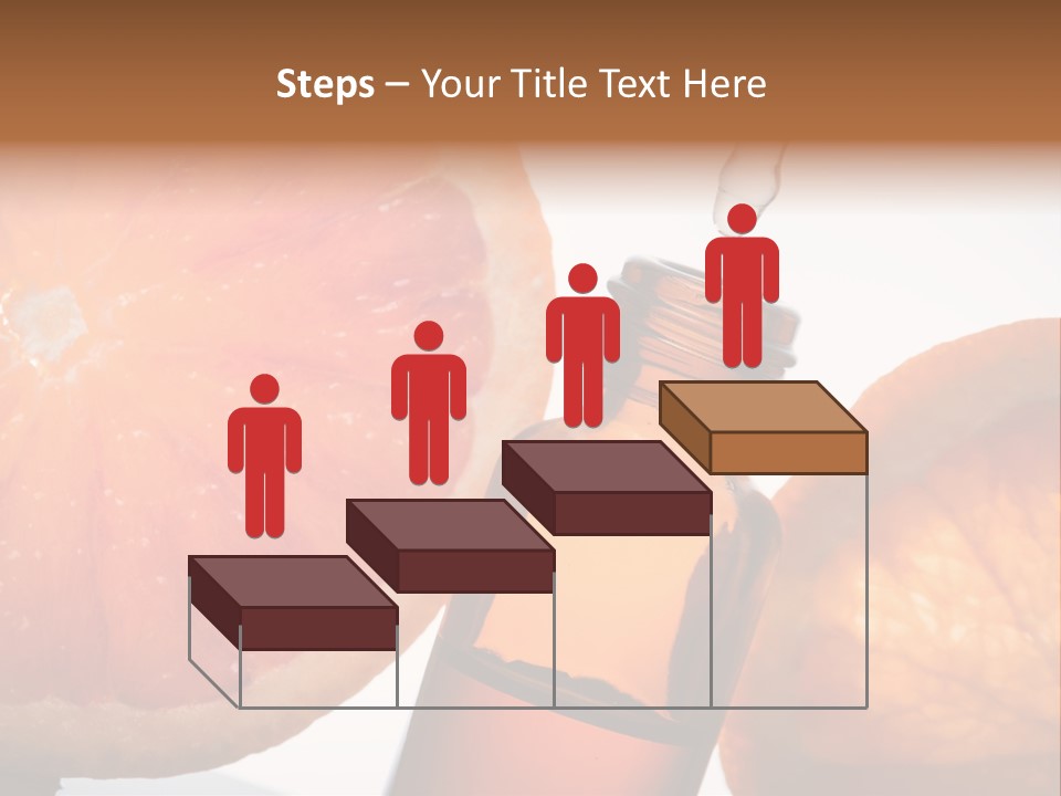 Bottle Fragrance Massage Oil PowerPoint Template