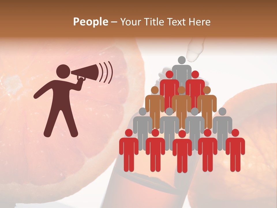 Bottle Fragrance Massage Oil PowerPoint Template