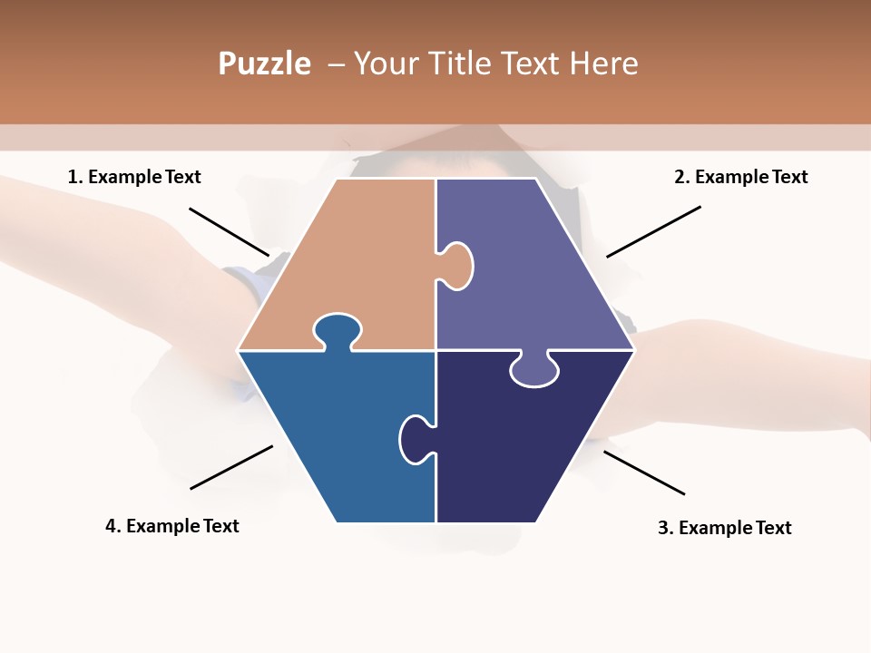 Funny Caucasian Surprised PowerPoint Template
