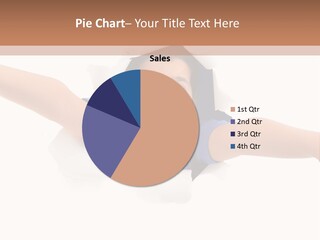 Funny Caucasian Surprised PowerPoint Template