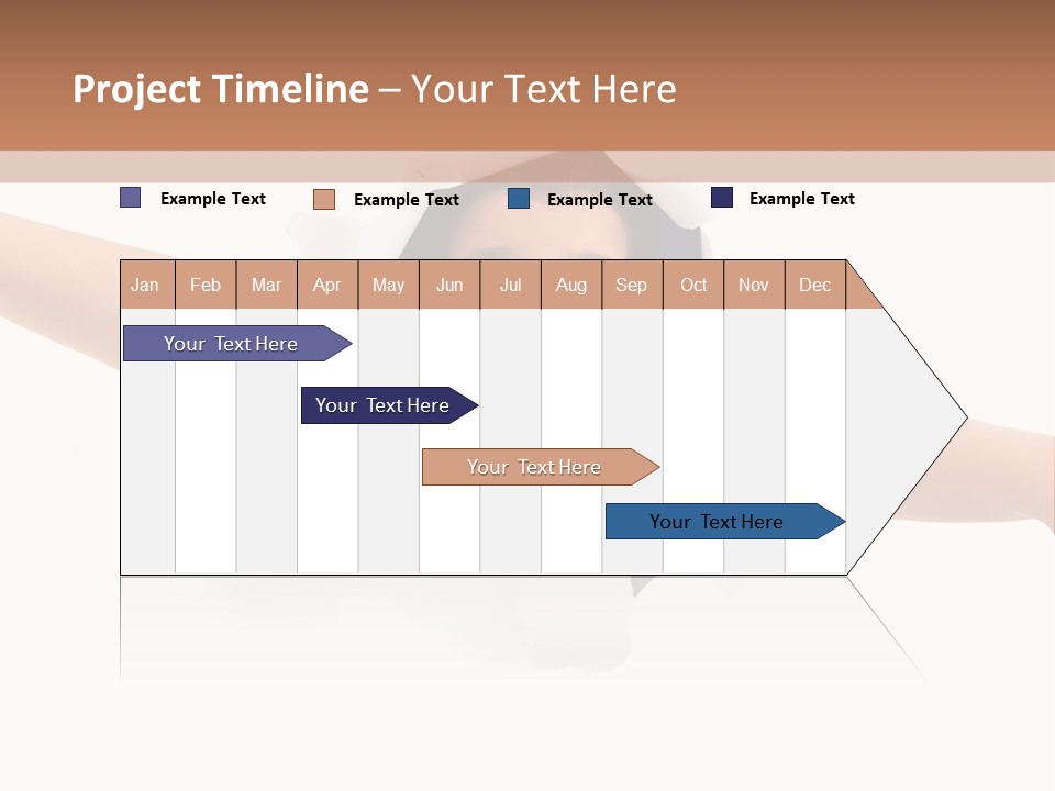 Funny Caucasian Surprised PowerPoint Template
