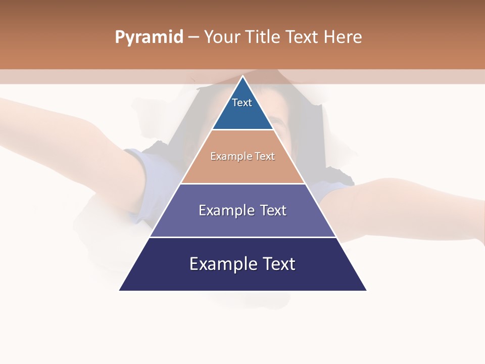 Funny Caucasian Surprised PowerPoint Template