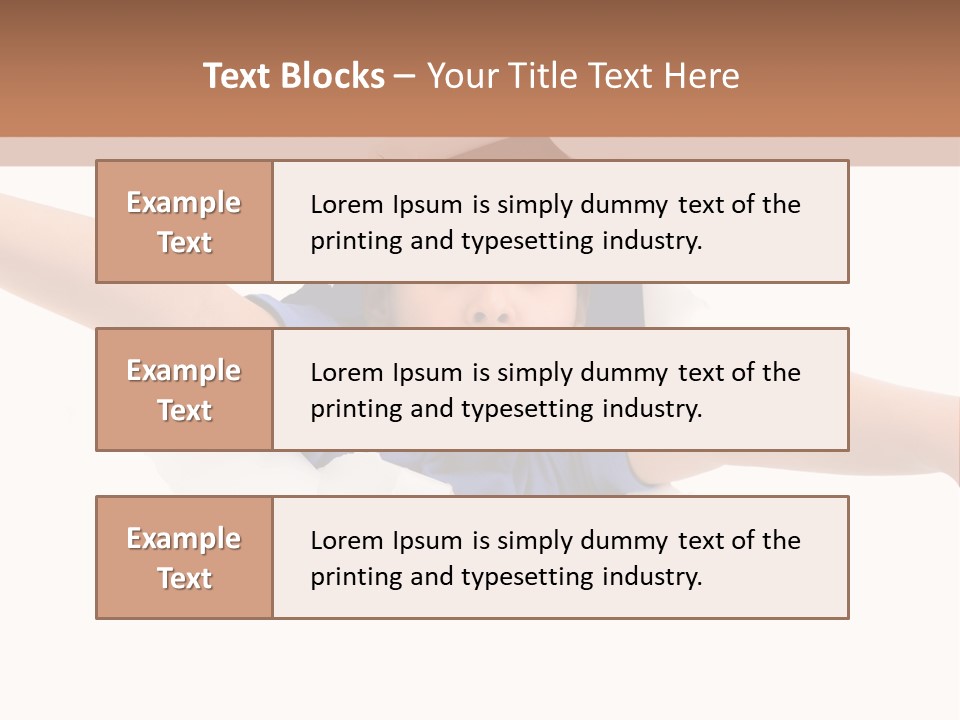Funny Caucasian Surprised PowerPoint Template