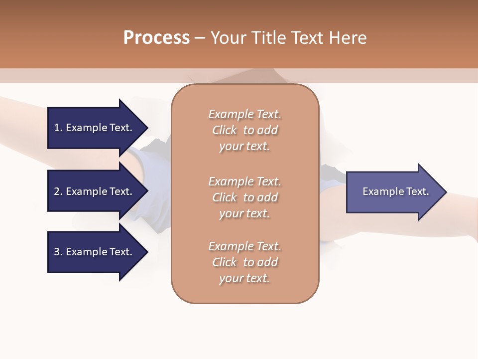 Funny Caucasian Surprised PowerPoint Template