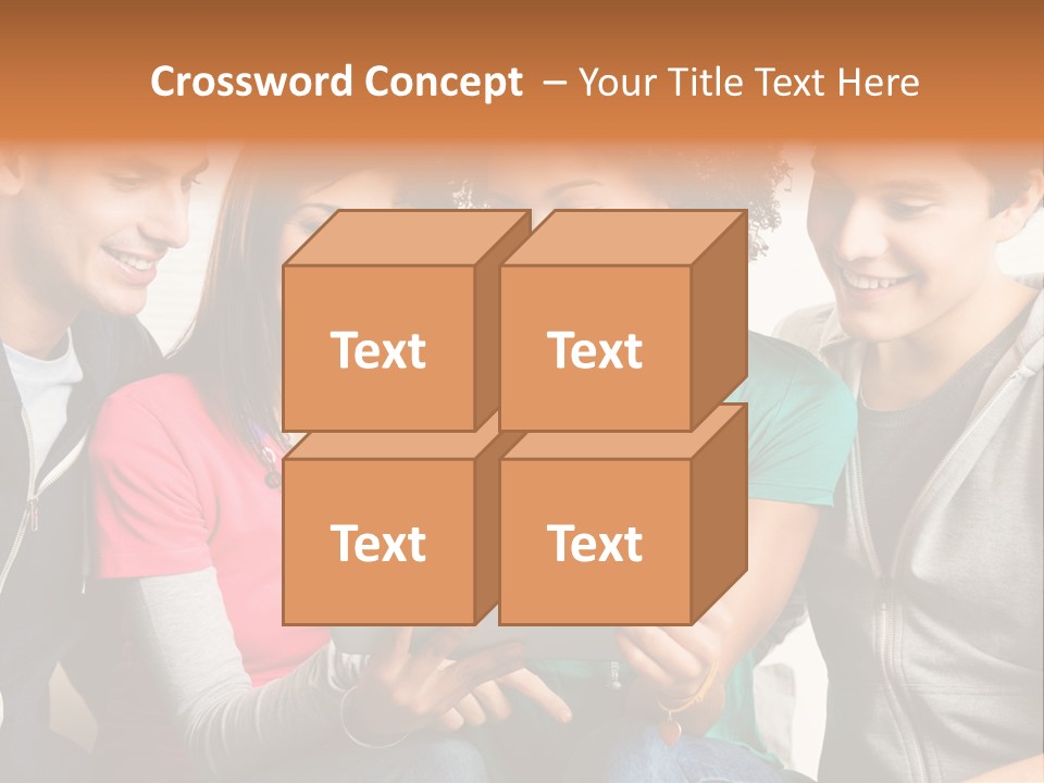 Student Ethnic Male PowerPoint Template