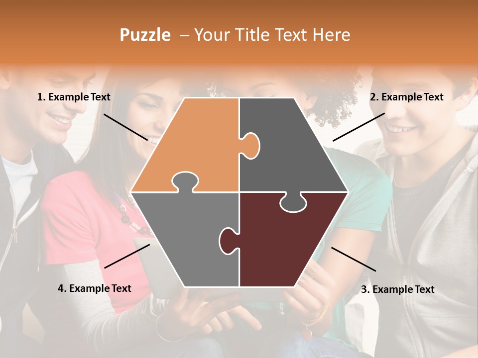 Student Ethnic Male PowerPoint Template