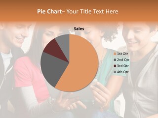 Student Ethnic Male PowerPoint Template