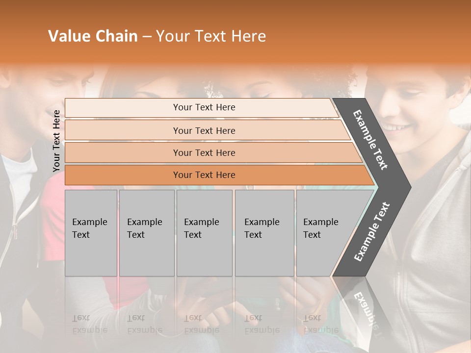 Student Ethnic Male PowerPoint Template