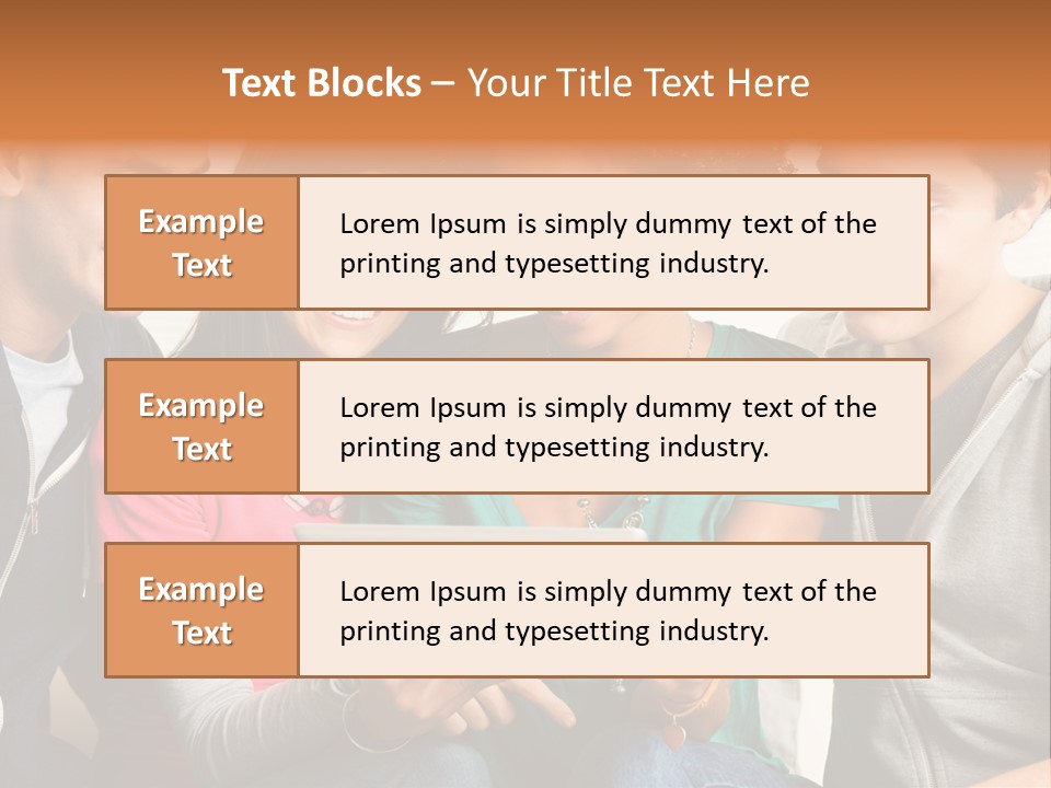Student Ethnic Male PowerPoint Template