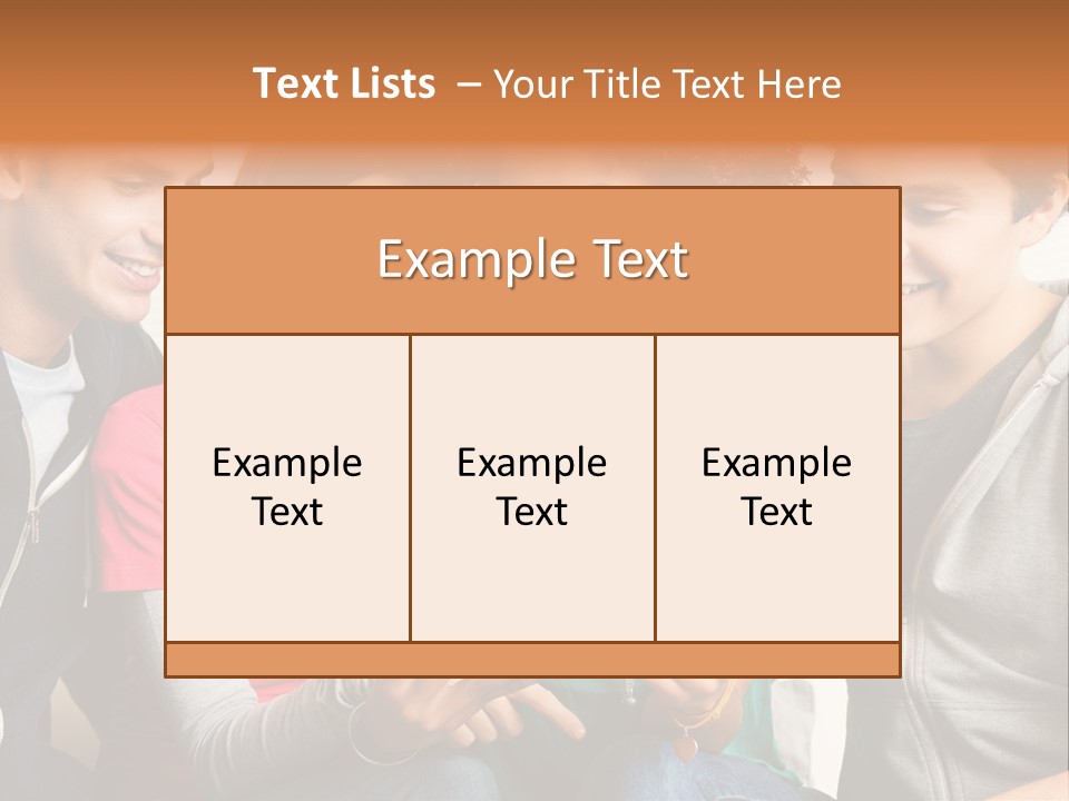 Student Ethnic Male PowerPoint Template