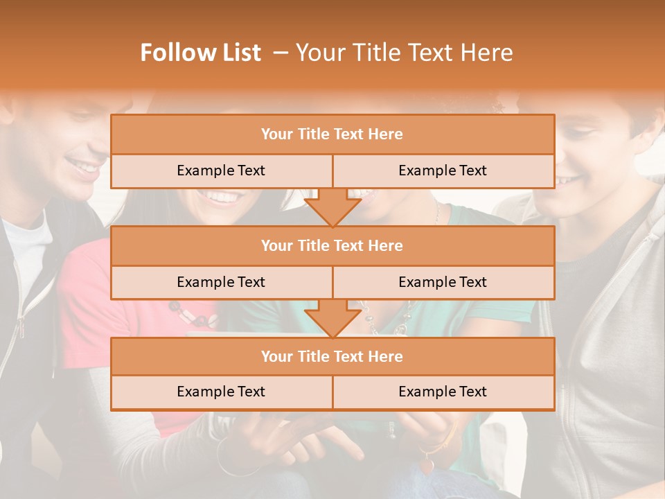 Student Ethnic Male PowerPoint Template