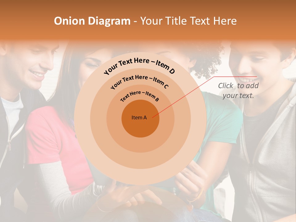 Student Ethnic Male PowerPoint Template