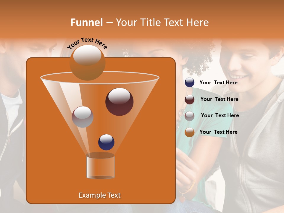 Student Ethnic Male PowerPoint Template