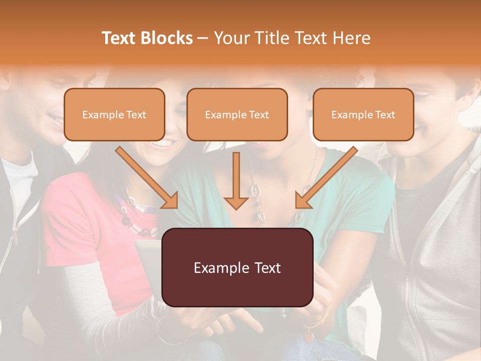 Student Ethnic Male PowerPoint Template